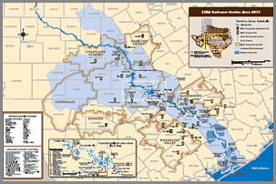 Lower Colorado River Authority Map Maps | LCRA